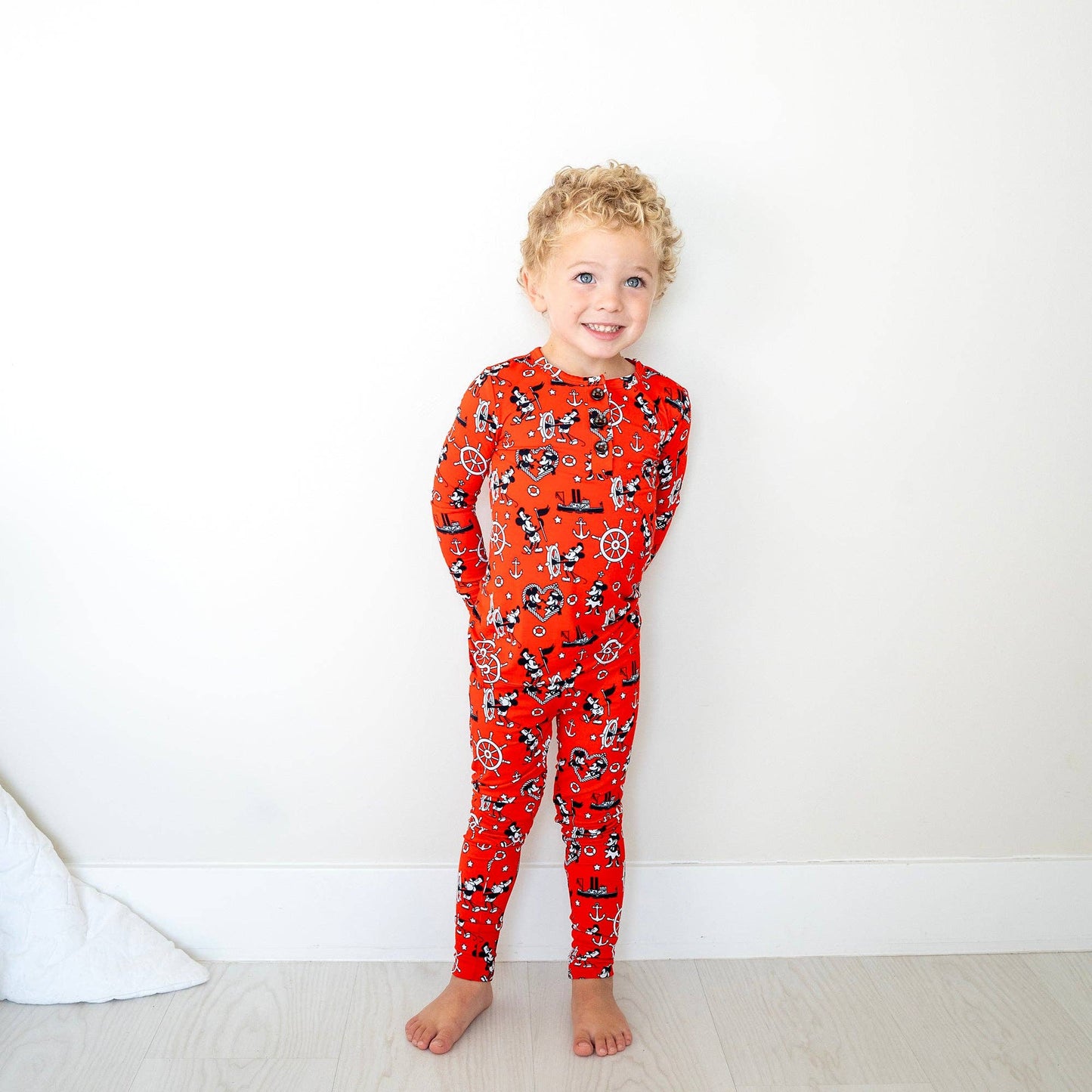 Willie Mickey Two Piece Bamboo Loungewear