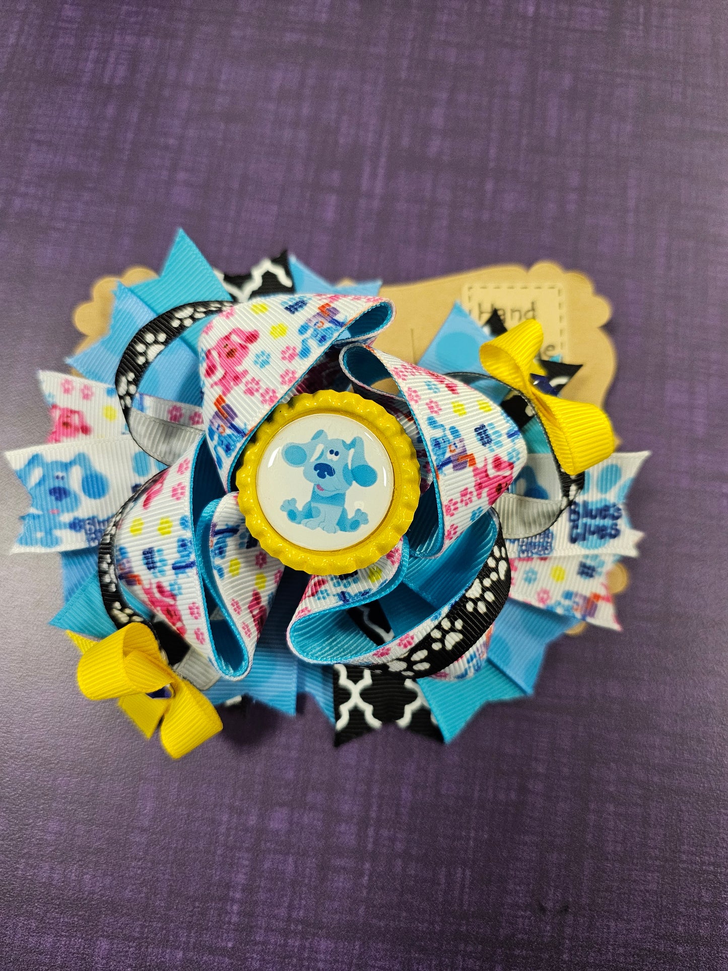 Blue's Clues Bottlecap Bow