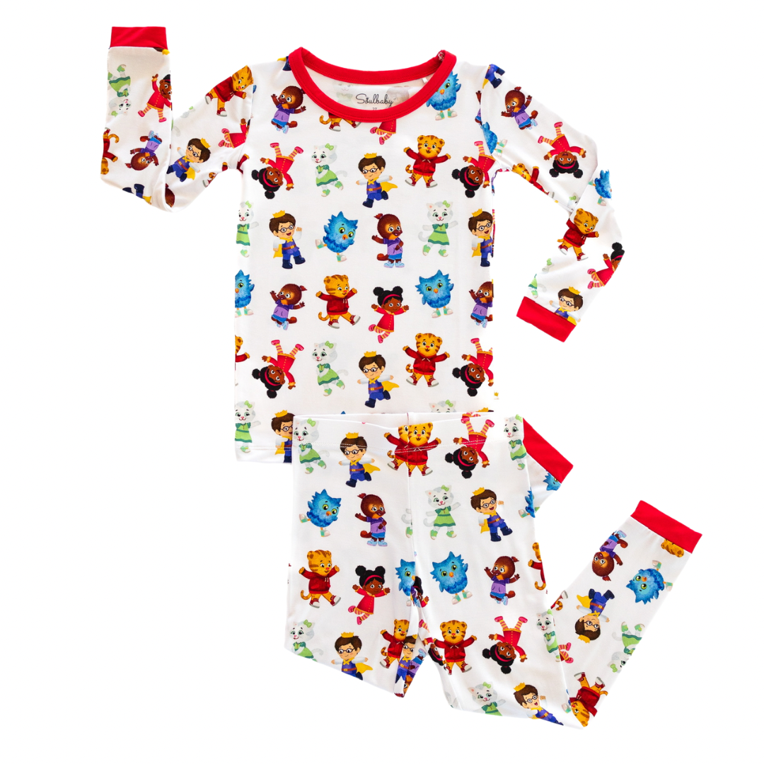 Daniel Tiger Core Snuggle Bamboo Set