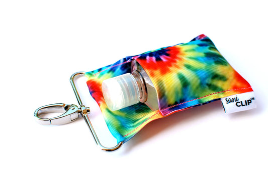 Tie Dye Hand Sanitizer Holder