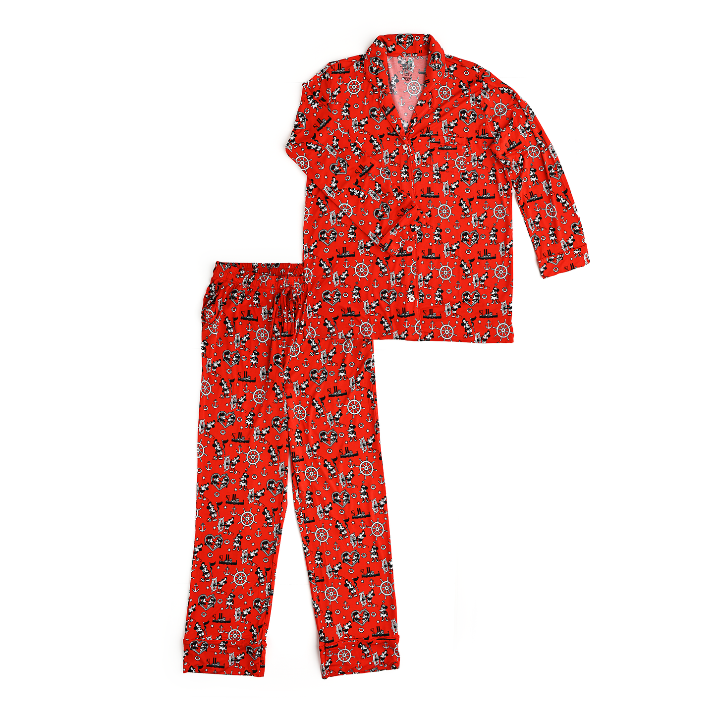 Willie Mickey Adult Two Piece Bamboo  Loungewear