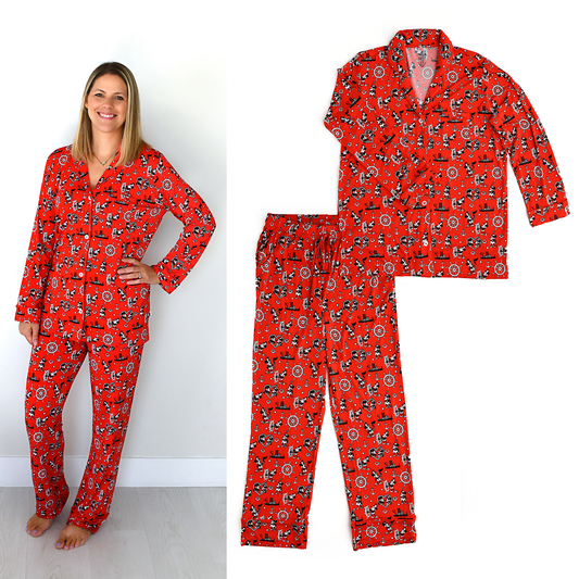 Willie Mickey Adult Two Piece Bamboo  Loungewear