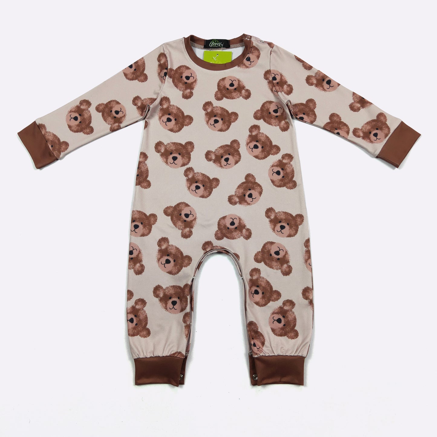 Teddy Bear Boys Romper