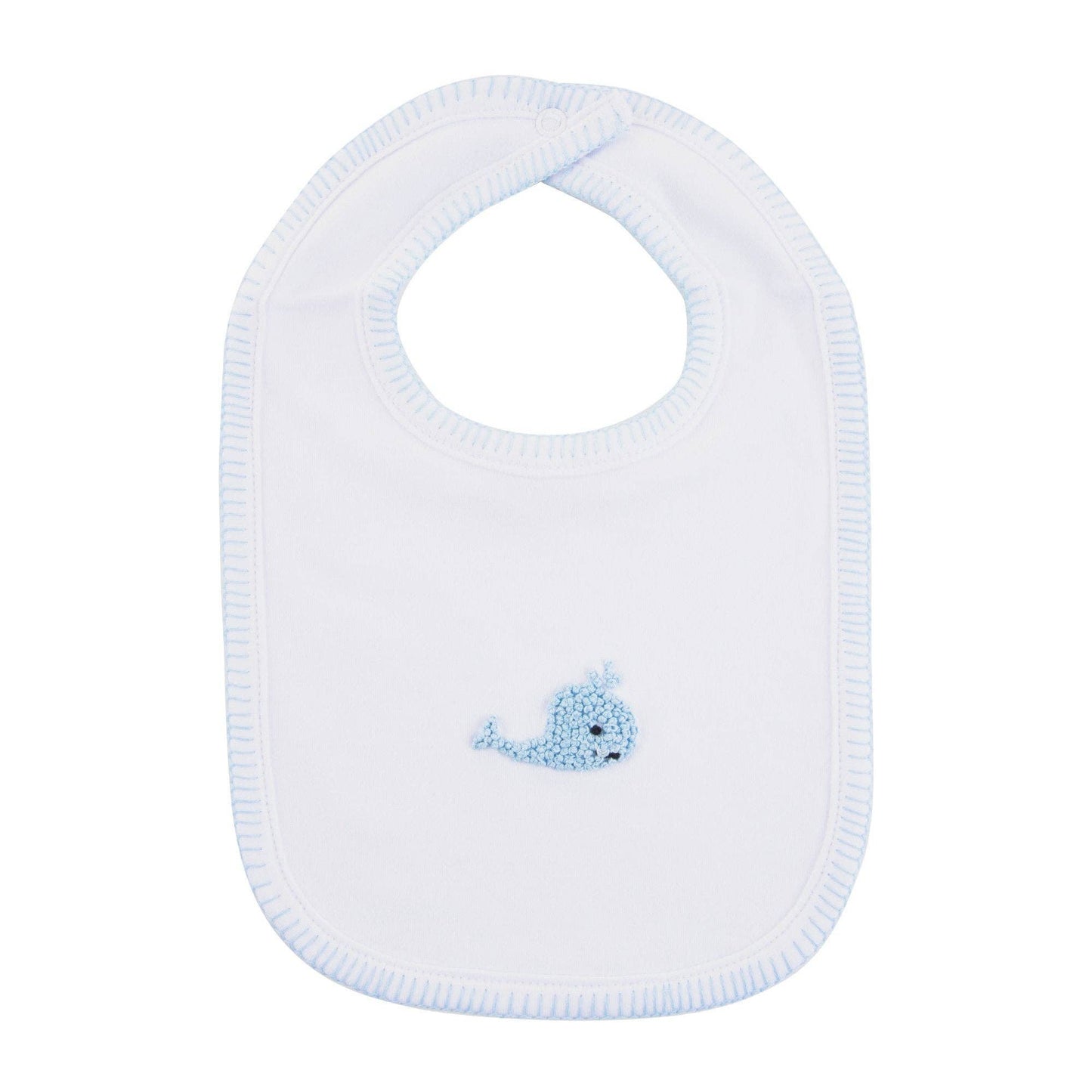 French Knot Baby Bib - Choose Print