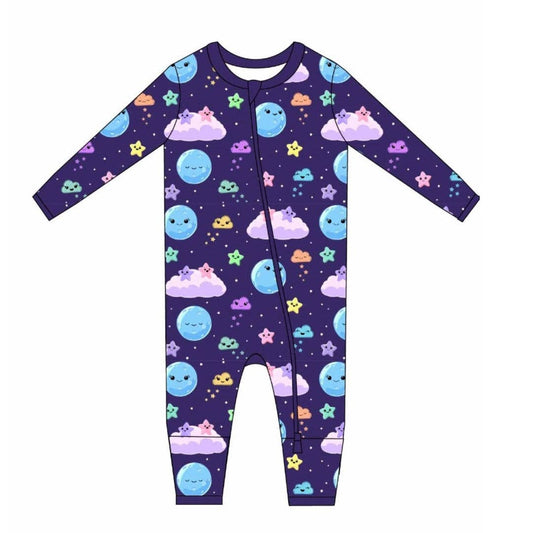 Mindful Moon Cozie Bamboo Romper