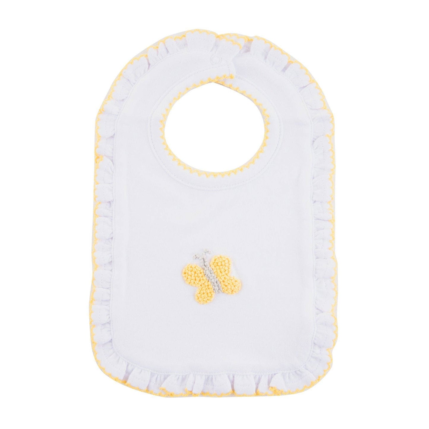 French Knot Baby Bib - Choose Print