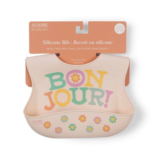 Silicone Bib Bonjour Bébé