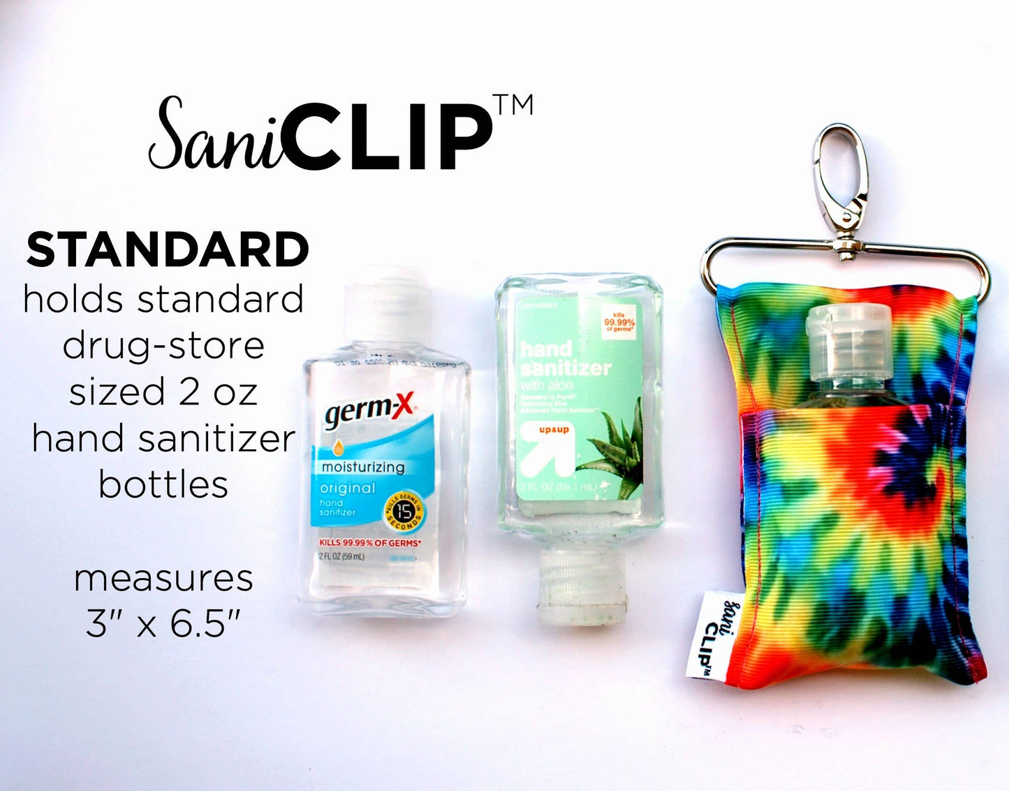 Tie Dye Hand Sanitizer Holder