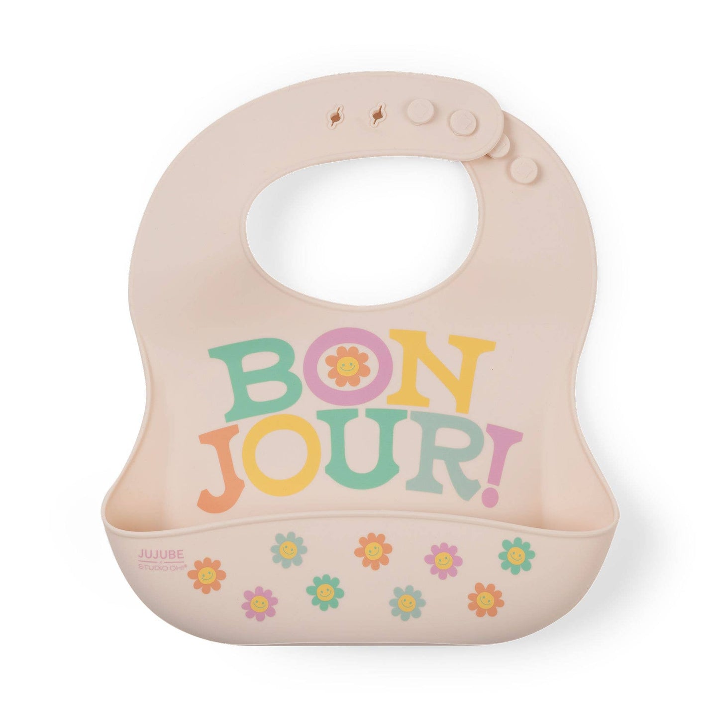 Silicone Bib Bonjour Bébé