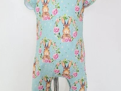 Aqua Bunny Dress