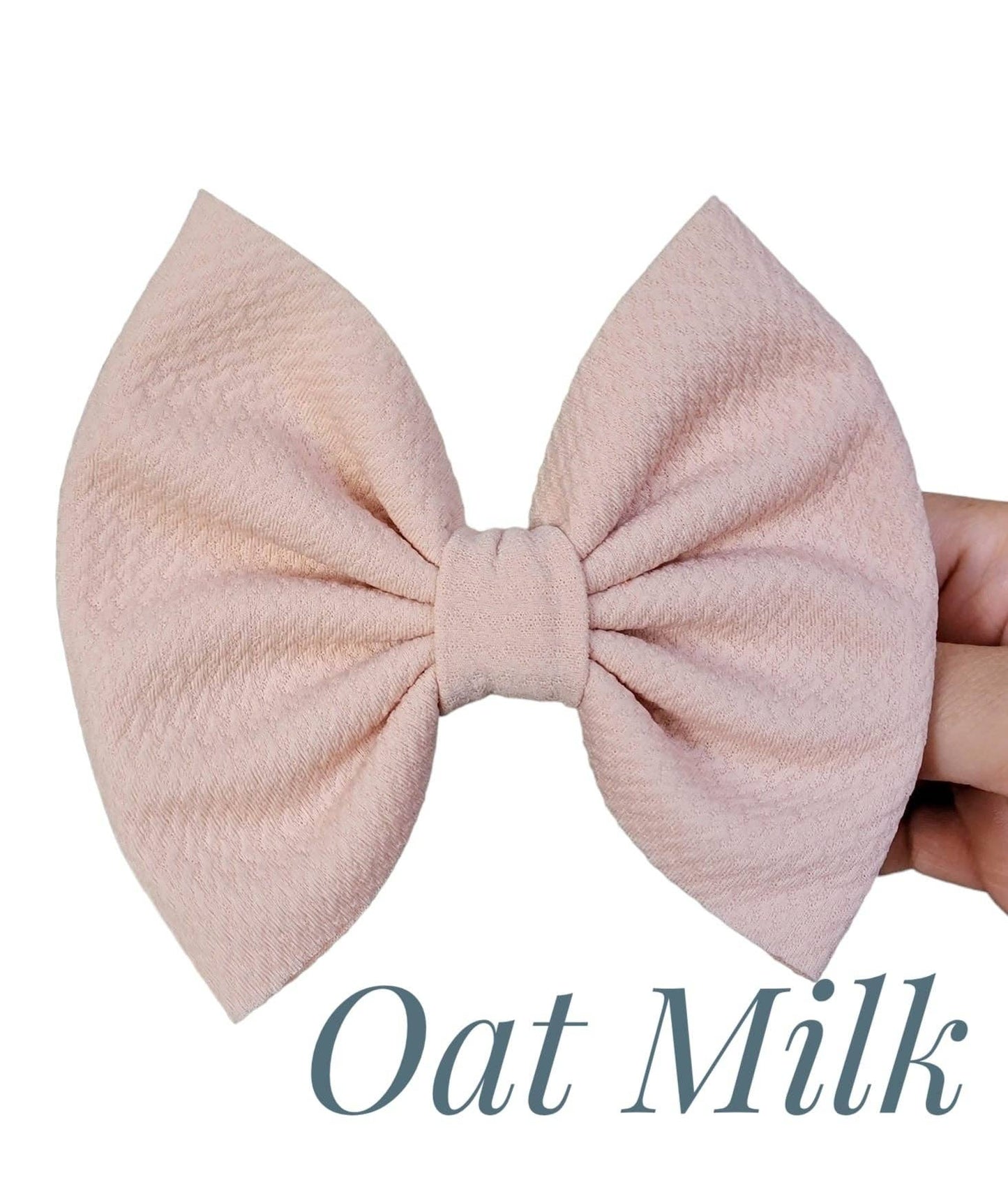 Oat Milk Savannah Bow