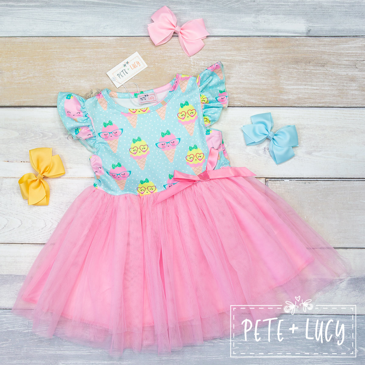 Ice Cream Fun Tulle Dress