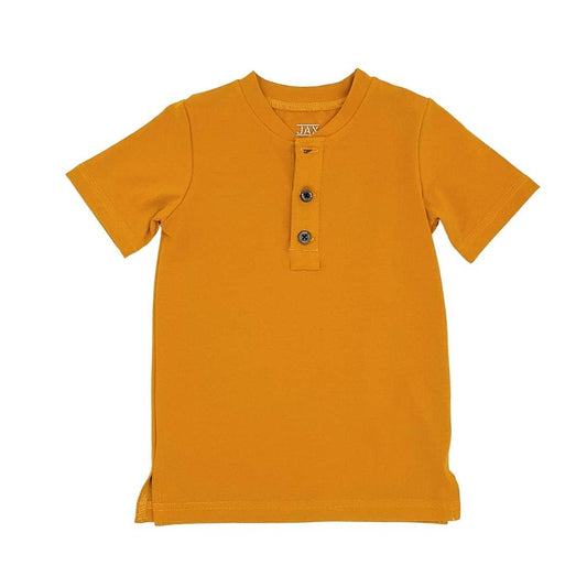 Mustard Jax Henley Shirt