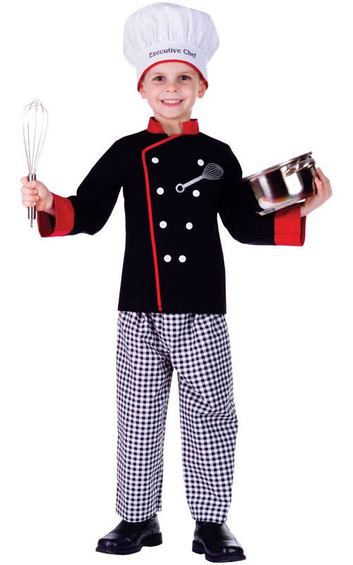 Executive Boy Chef Costume