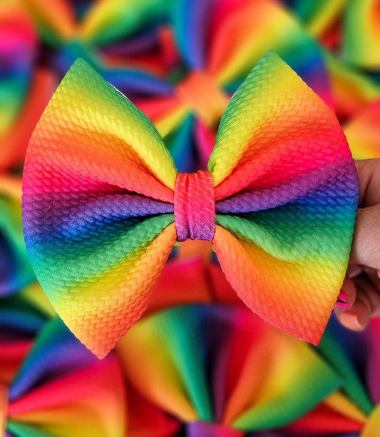 Savannah Bow-Rainbow Ombre