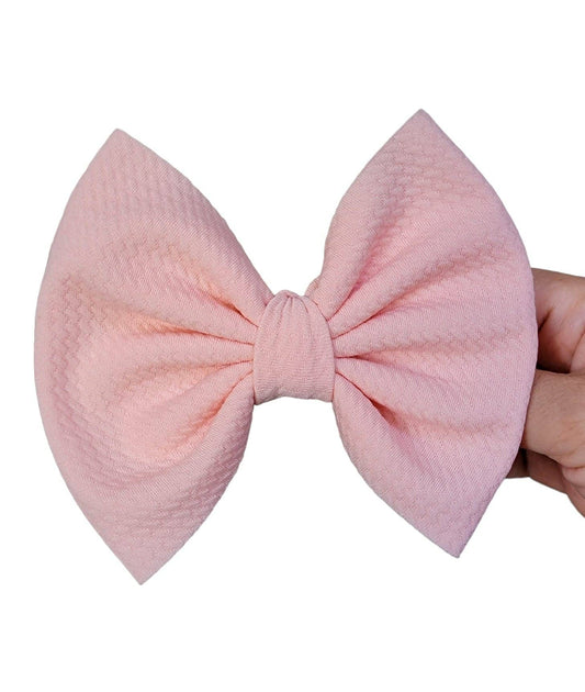 Soft Peach Savannah Bow