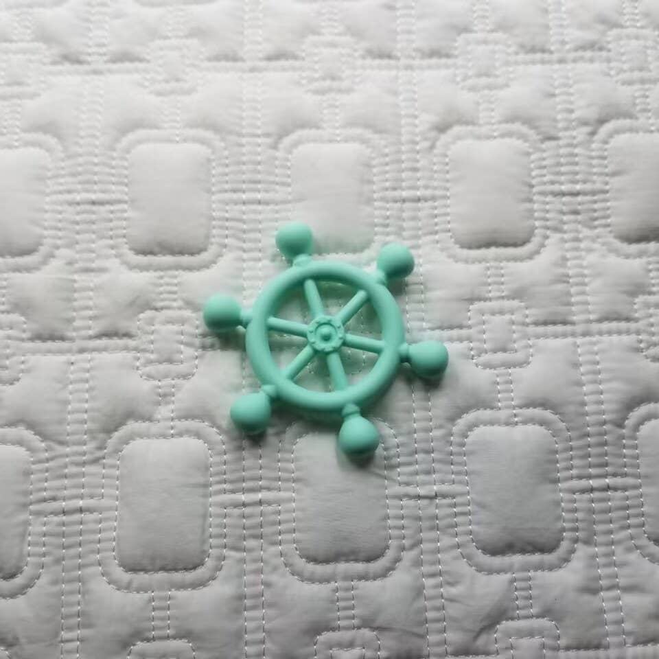 Silicone Wheel Baby Teether Toy