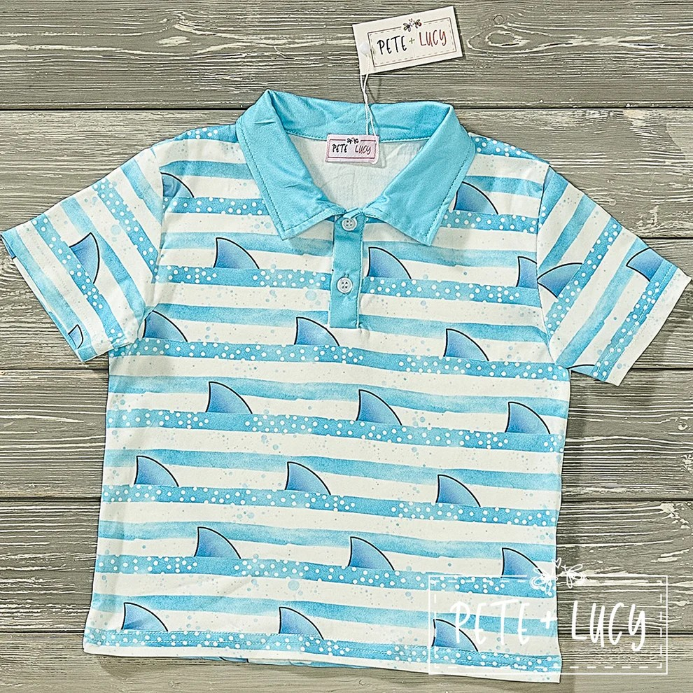 Sharp As A Shark Polo Shirt