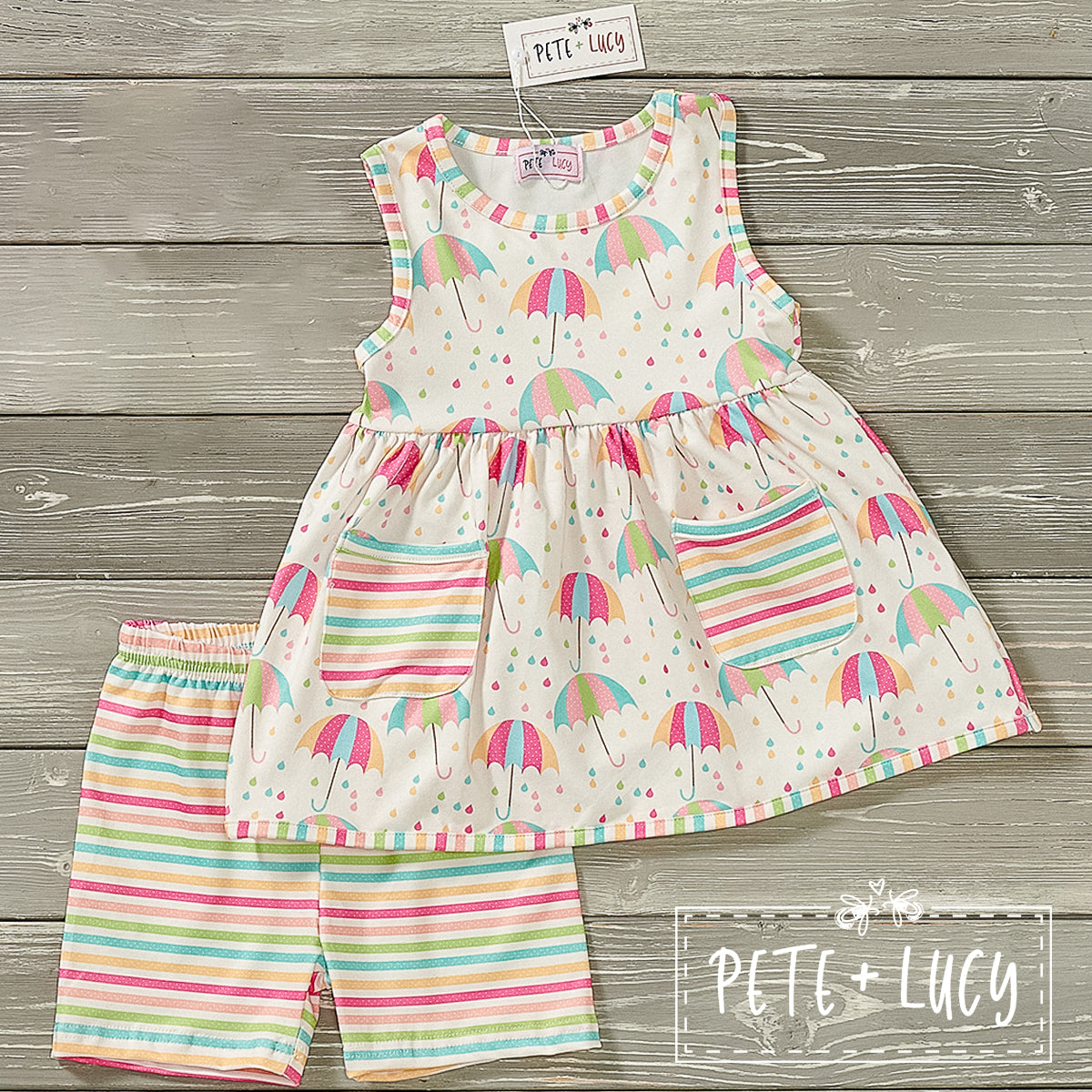 Rainbow Rain 2 PC Set