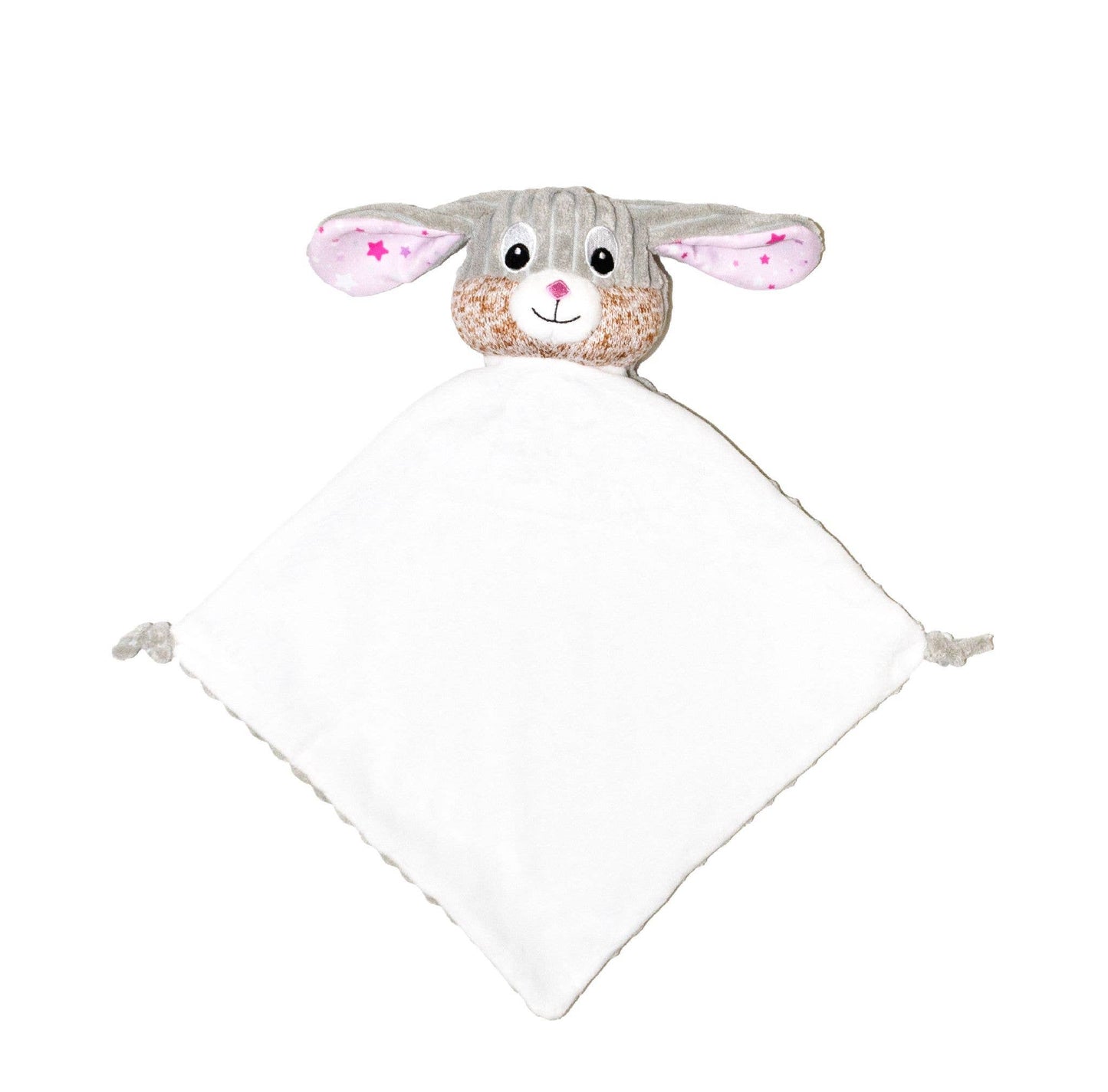 Sensory Bunny Blankie - Bubblegum