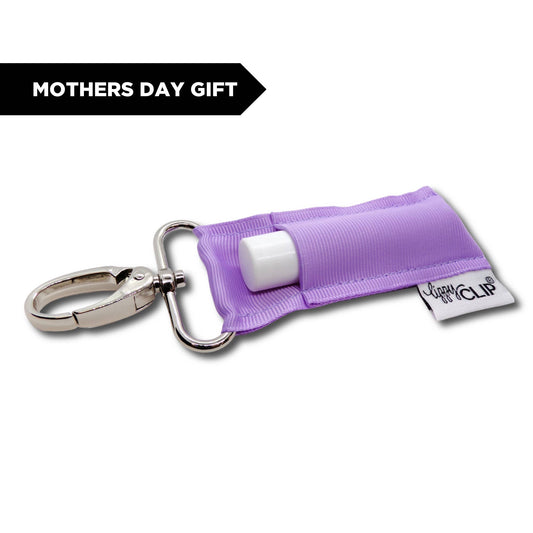 Lavender LippyClip® Lip Balm Holder for Chapstick