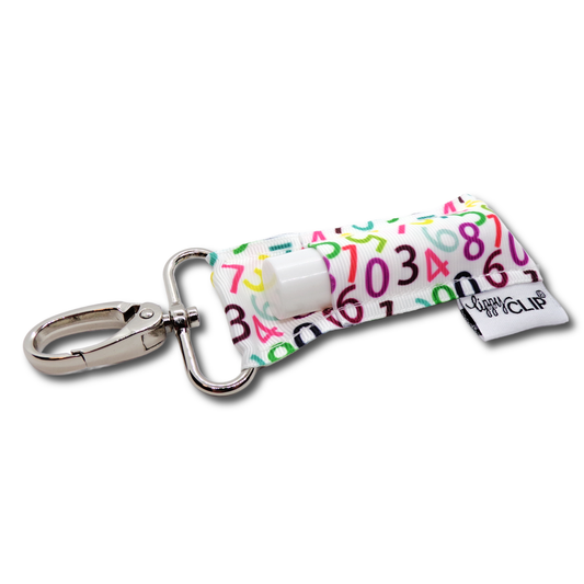 Math Teacher LippyClip® Lip Balm Holder for Chapstick