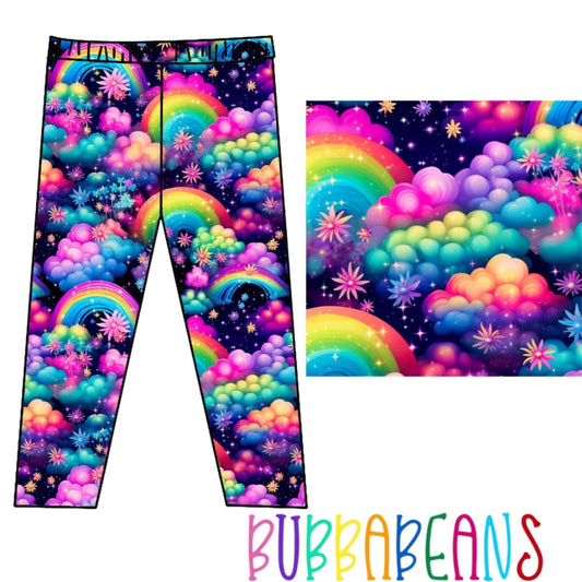 Neon Dream Leggings - Bubbabeans