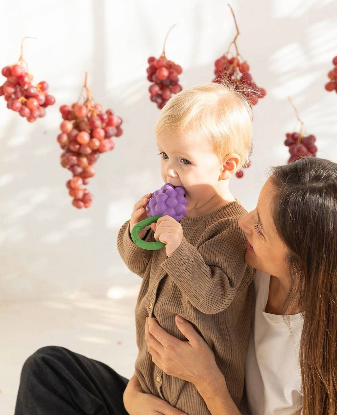 Grape Rattle Toy