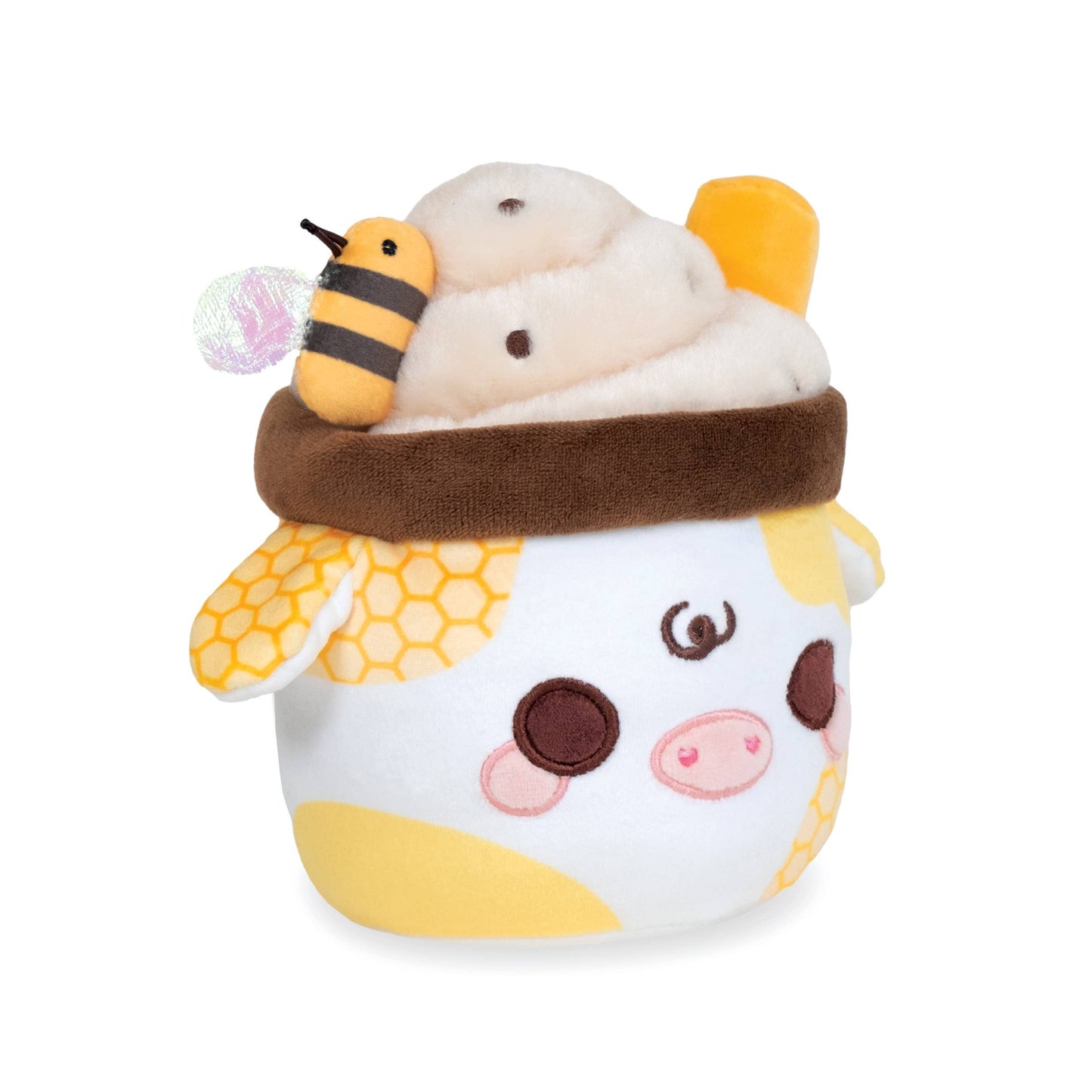 Honeycomb Mooshake (Cute Kawaii Honey Cow Plush) Lil Series