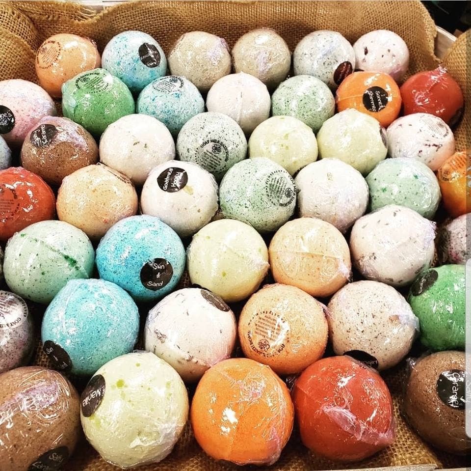 Handcrafted Goat Milk Bath Bombs Assorted - Steele Family Farm