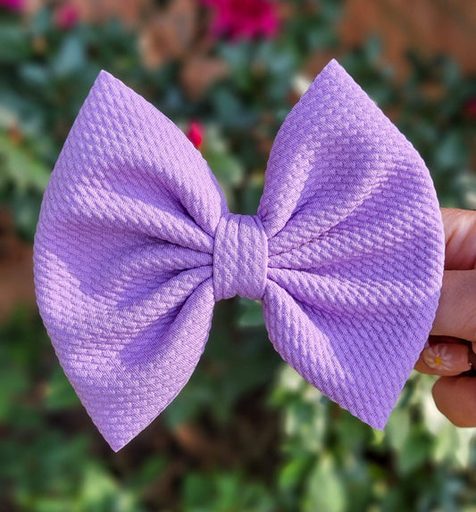 Savannah Bow-Lavender Pastel