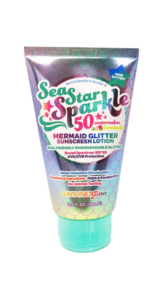 Sea Star Sparkle Mermaid SPF 50 Glitter Sunscreen