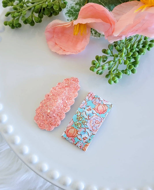 Snap Clip Mix Set-Pastel Blossoms