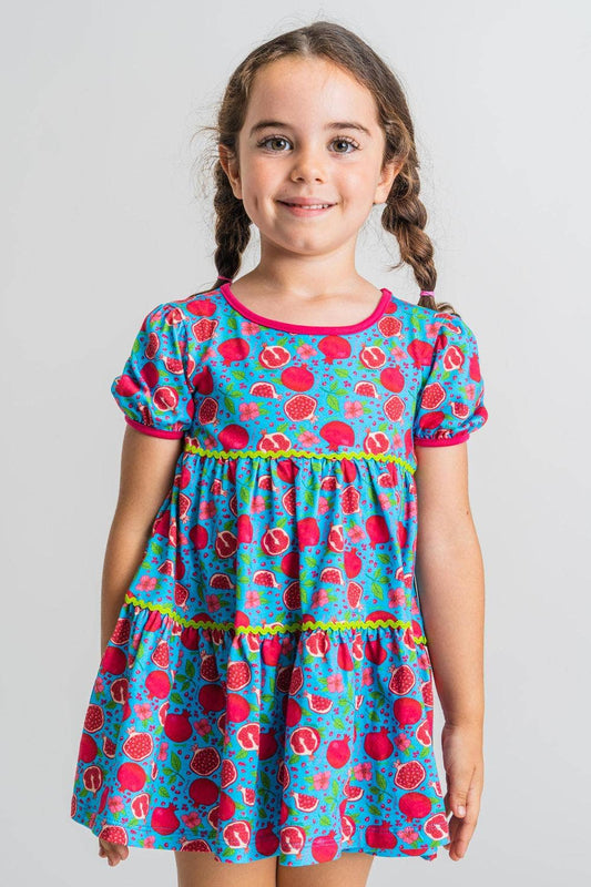 DAWNLANE DRESS - Spring Summer 23 - FUCHSIA BLUE Girl: 2 YEARS