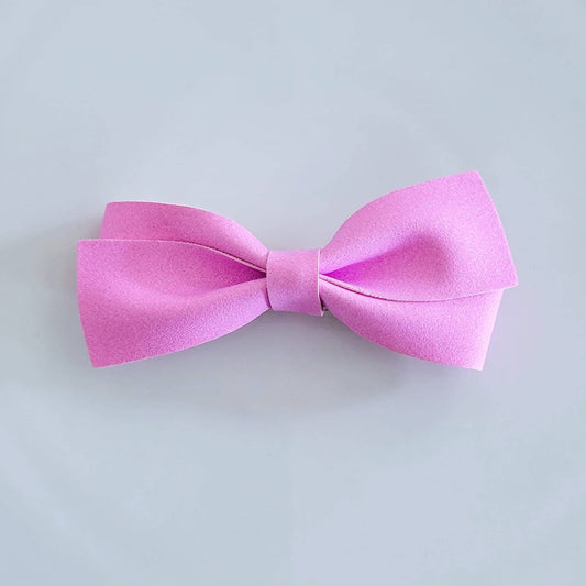 Pastel Neon Pink Anastasia Bow - Dainty Delights