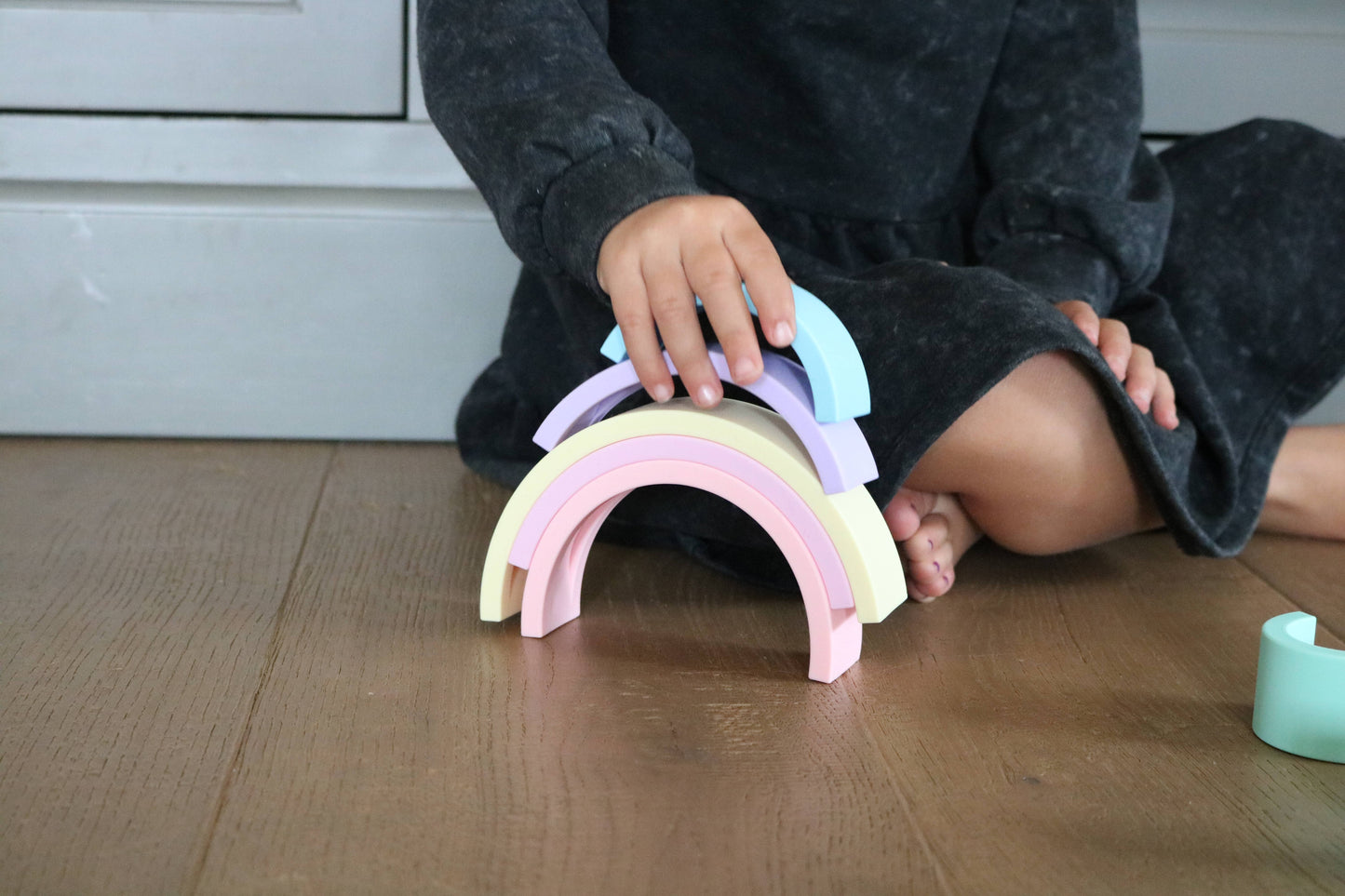 Rainbow Stacking Toy Color: Pastel