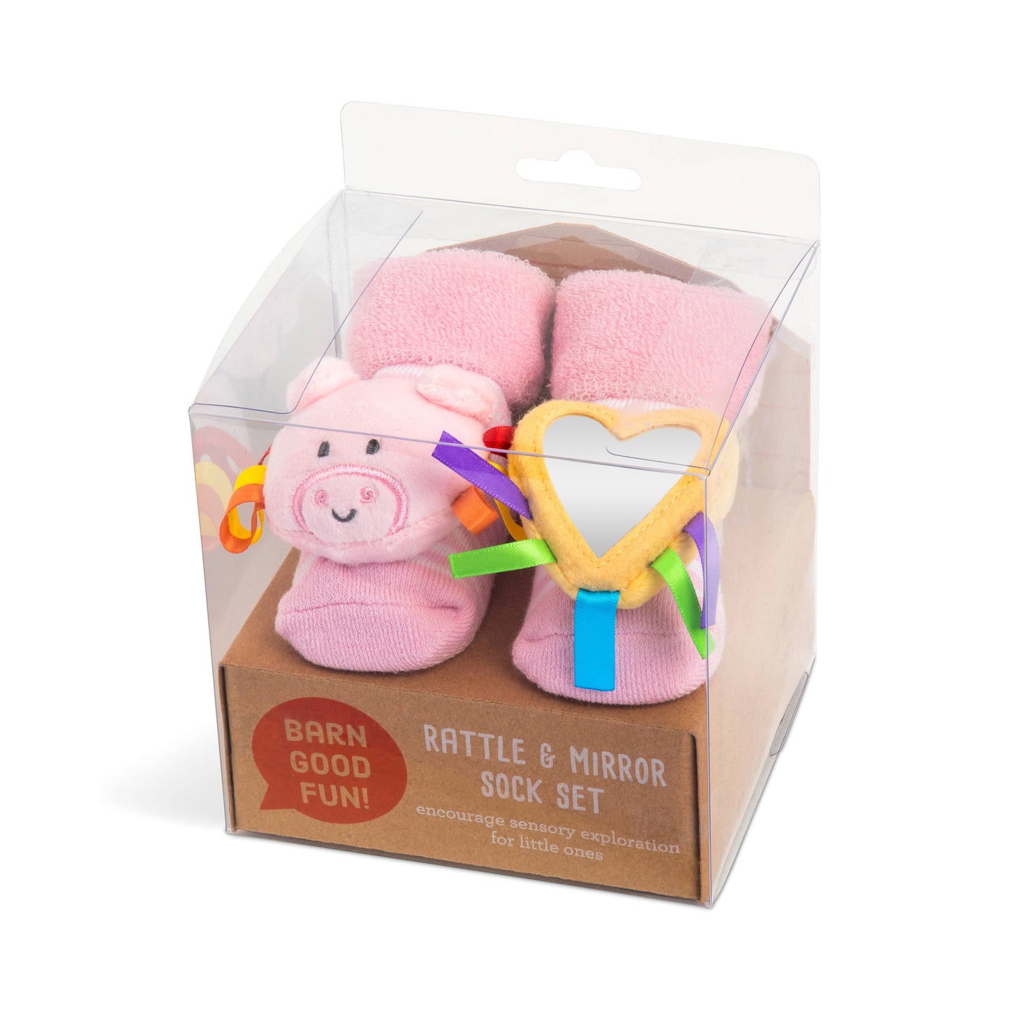 Rattle Socks - Pig