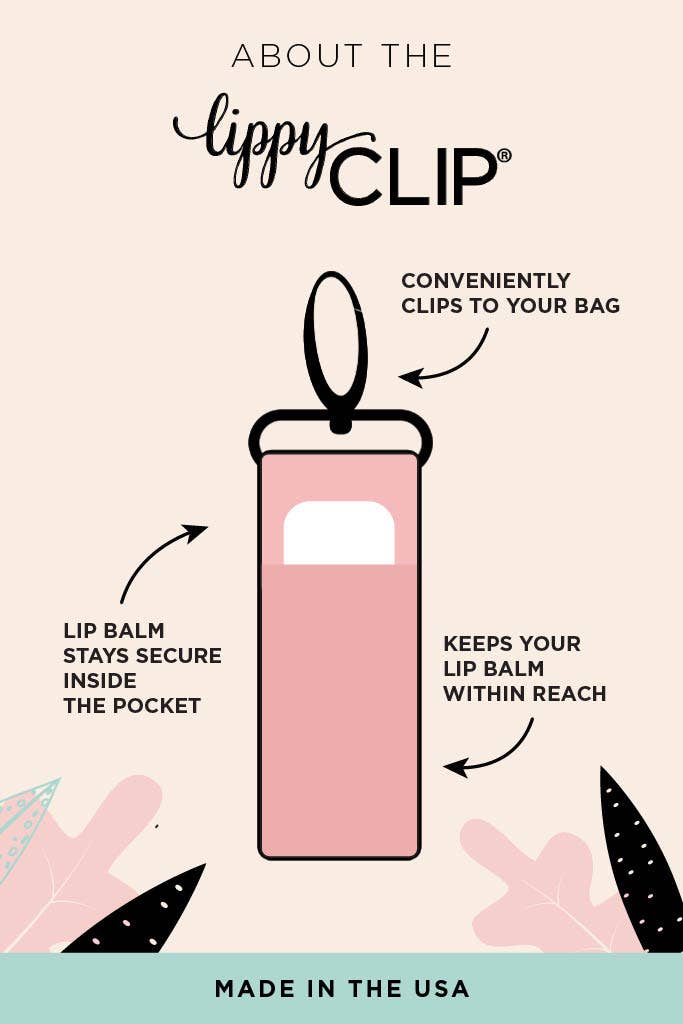 Watermelon LippyClip® Lip Balm Holder for Chapstick