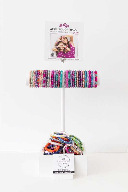 ROLLIES® (KIDS) ROLL-ON® BRACELET DISPLAY STAND