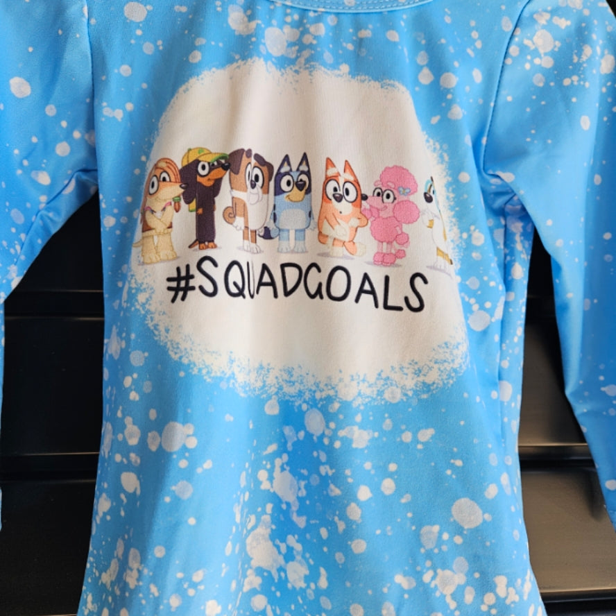 Squad Goals Blue Dog 2 PC Set