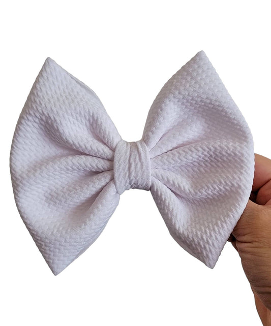 White Savannah Bow