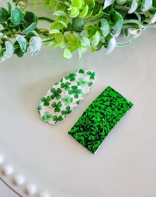 Snap Clip Mix Set-Shamrocks and Clovers