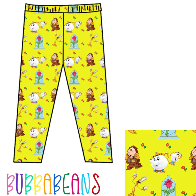 The Rose Legging - Bubbabeans