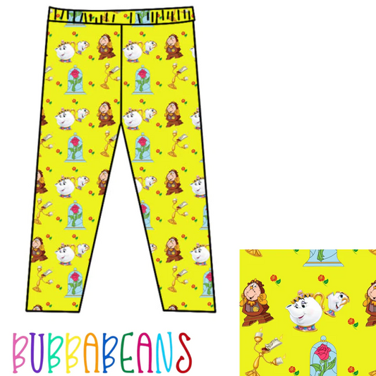 The Rose Legging - Bubbabeans