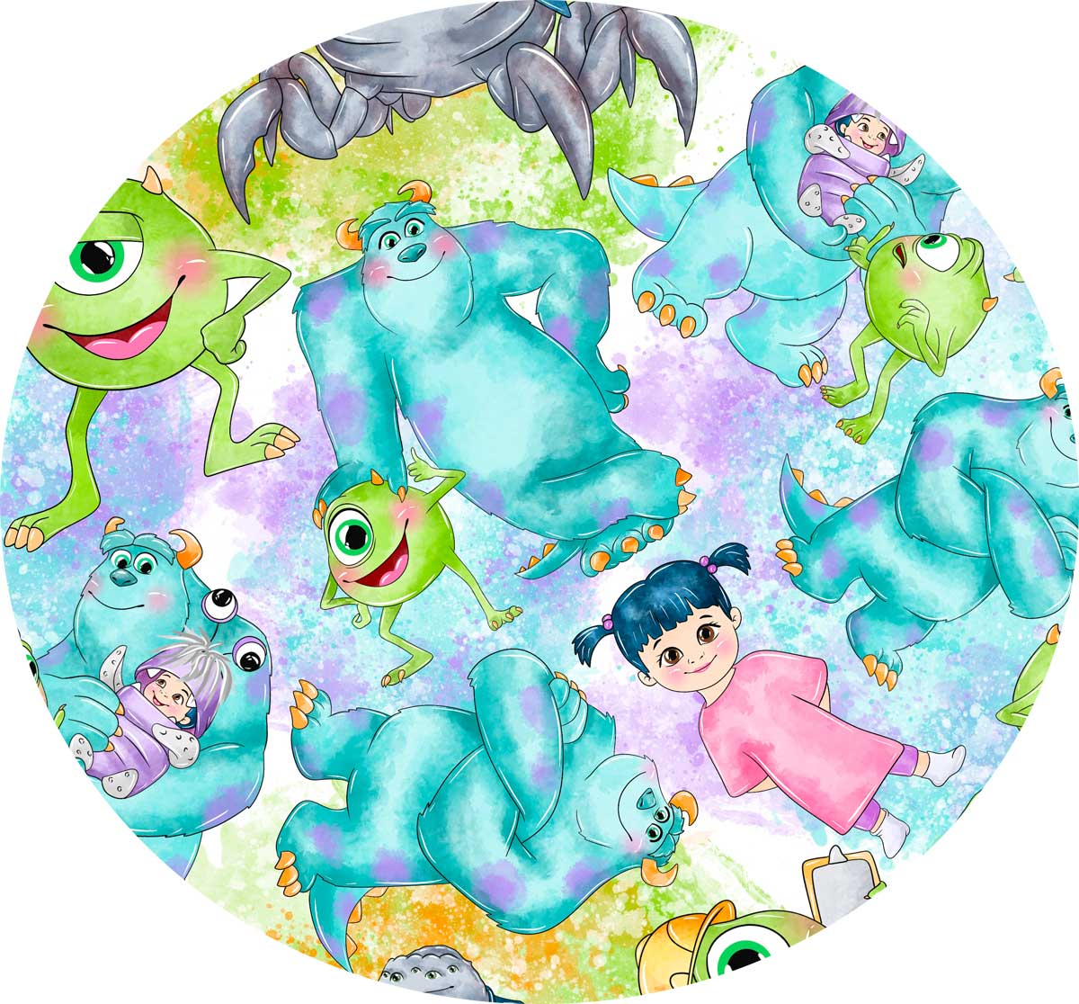 Boo Friend Bamboo Crib Sheet