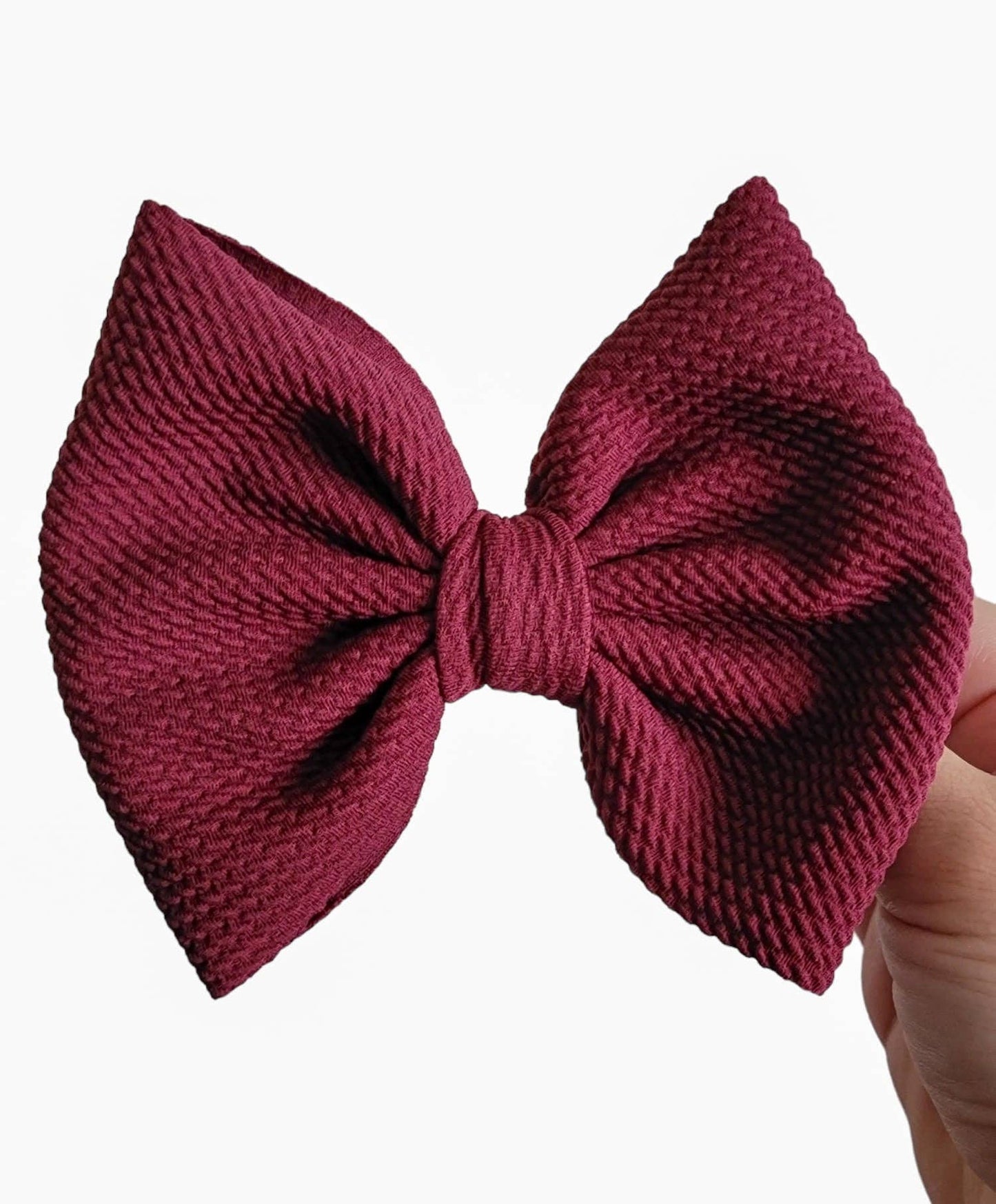 Burgundy Savannah Bow