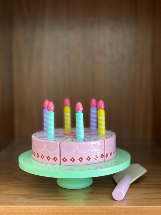 Birthday Cake Wooden Set - Display Model