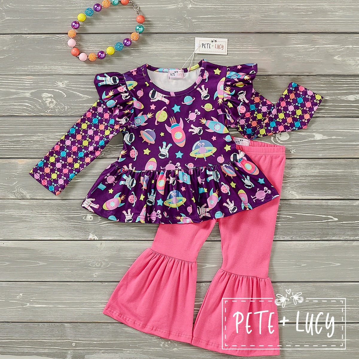 Colorful Space 2 PC Set - Pete + Lucy