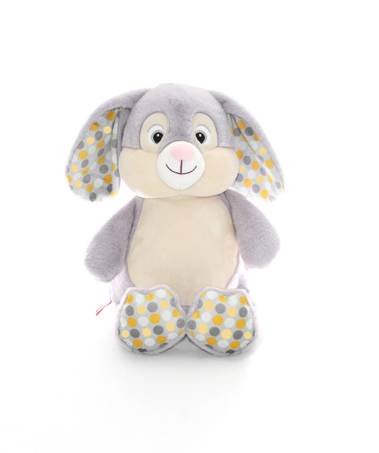 Polka Dot Grey Bunny