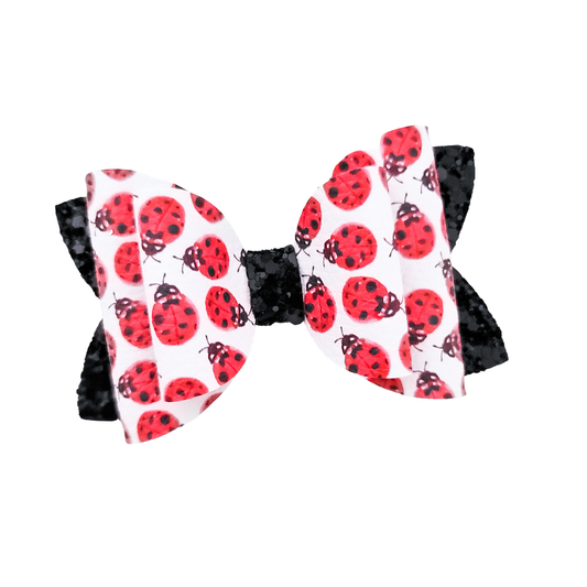 Remi Hair Bow - Ladybugs